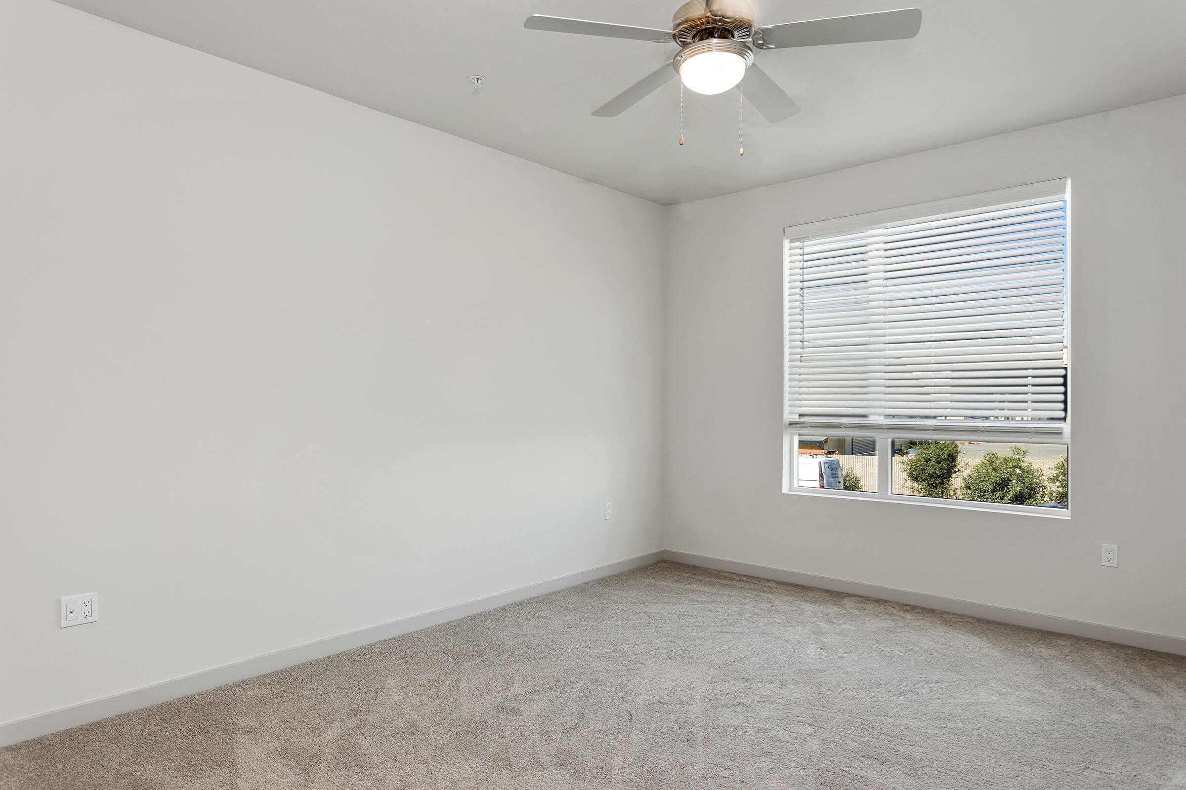 Vacant Bedroom One at GEO Apartment in Fremont CA
